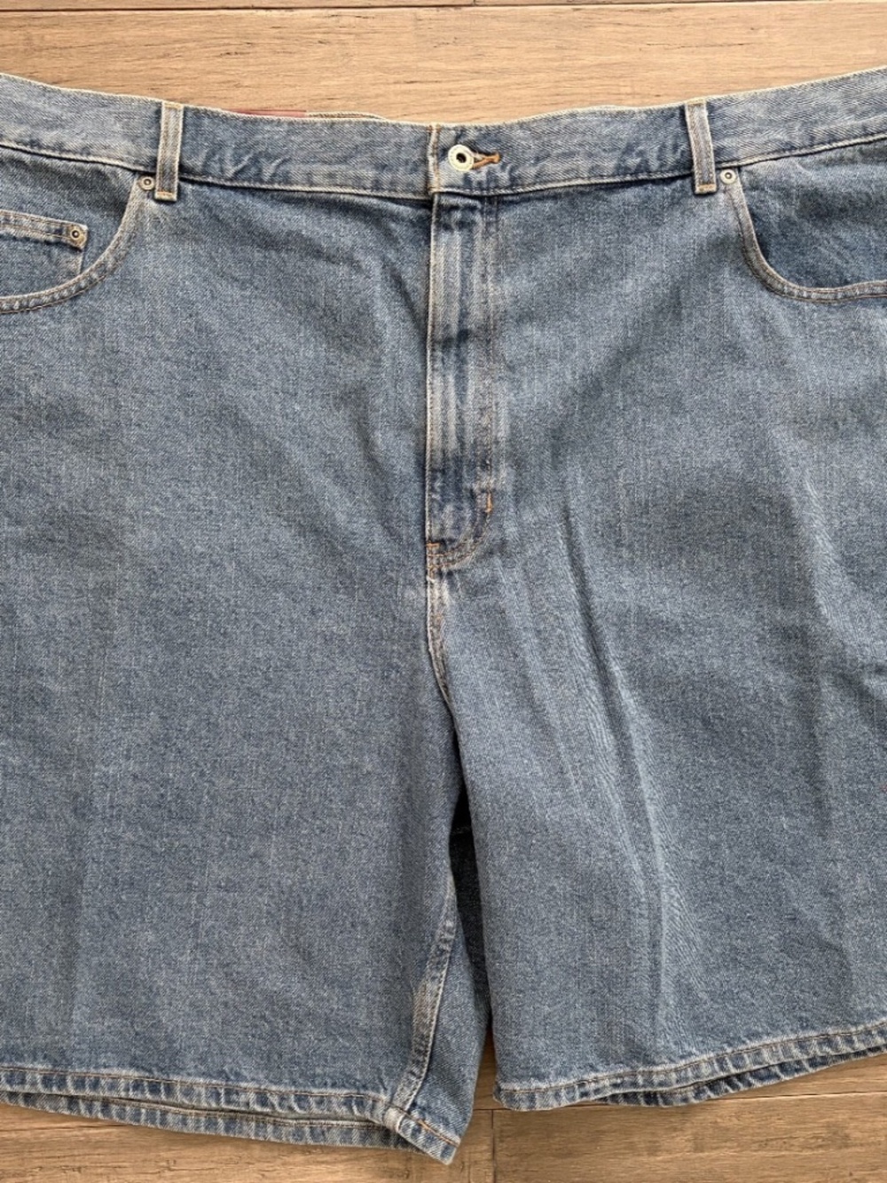 NWT Roundtree & Yorke Denim Jean Shorts Men's Big & Tall 50x10 Relaxed Fit